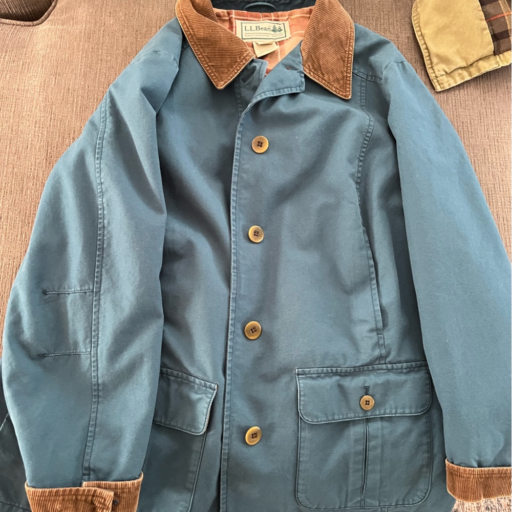 llbean barn jacket women’s large petite